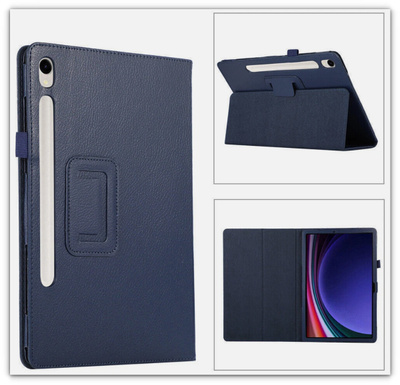 Samsung Galaxy Tab S9+/10+ 12.4" - Sininen suojakuori #32114