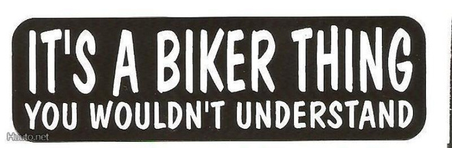 It's A Biker Thing You Wouldn't... - Uusi prätkätarra