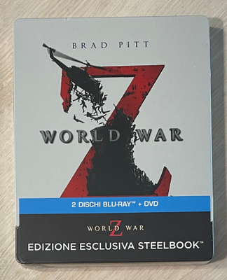 World War Z (2013) Limited Steelbook (UUSI)