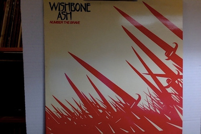 WISHBONE ASH :: NUMBER THE BRAVE :: VINYYLI LP ... 1981 !!