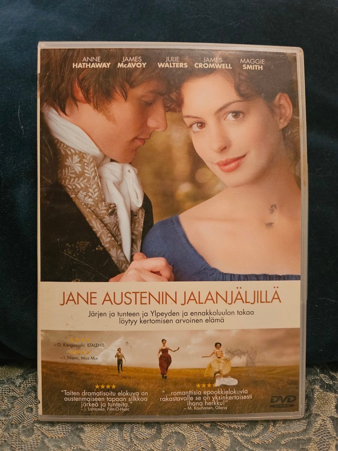 Jane Austinin jalanjäljillä (DVD) Anne Hathaway