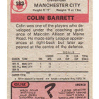Purkkakuva Jalkapallo n:o 183 COLIN BARRETT. 1973-74 - pikkukuva 2