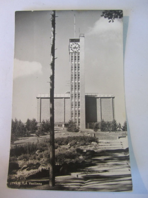 VANHA Postikortti Jyväskylä 1956