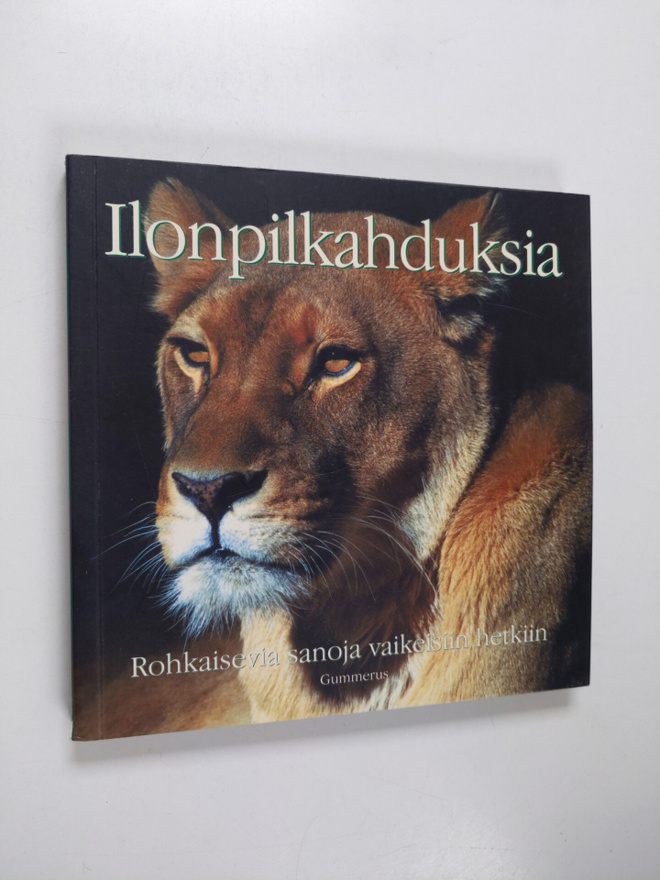 Tom Burns : Ilonpilkahduksia : rohkaisevia sanoja vaikeis...