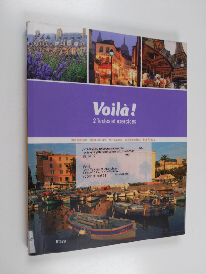 Voila! 2, Textes et exercices (CD puuttuu)