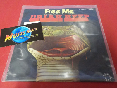 URIAH HEEP - FREE ME M-/EX 7'' SINGLE