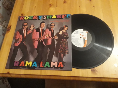 Rocky Sharpe & The Replays - Rama Lama lp Rock'n'Roll hieno