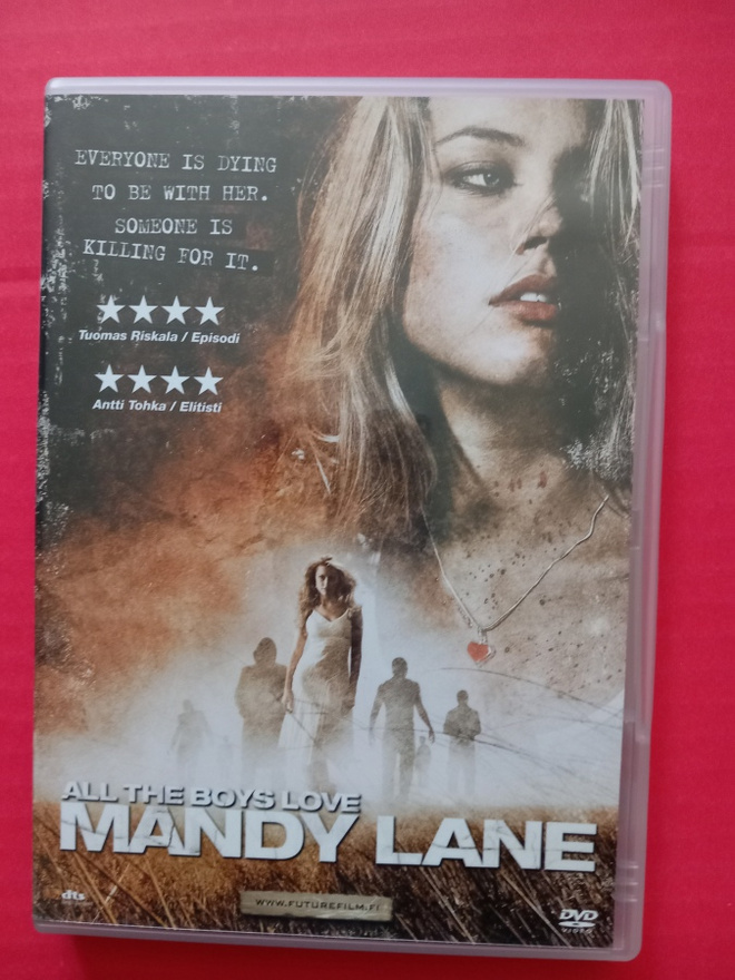 All the boys love Mandy Lane Suomi dvd