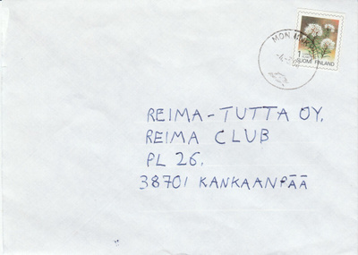 Postileima, Satelliittileima  MONNINKYLÄ