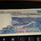 Indonesia 1000 Rupiah 1980 P119 VF - pikkukuva 2