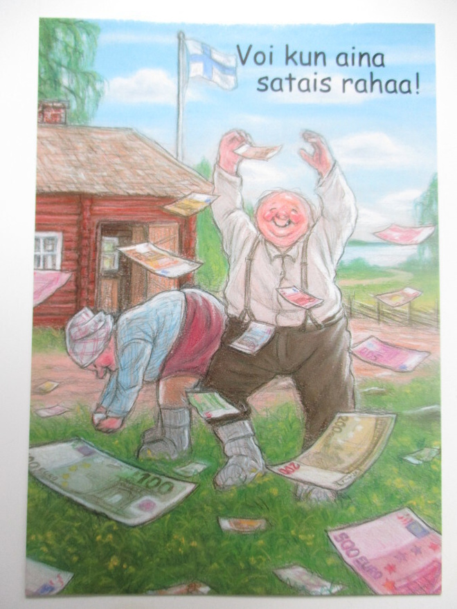 HÖRÖLÄ - Voi kun aina satais rahaa T-0150