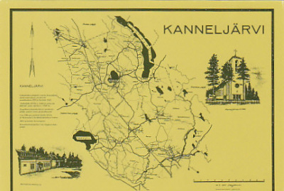 Kanneljärvi  karttakortti   p213