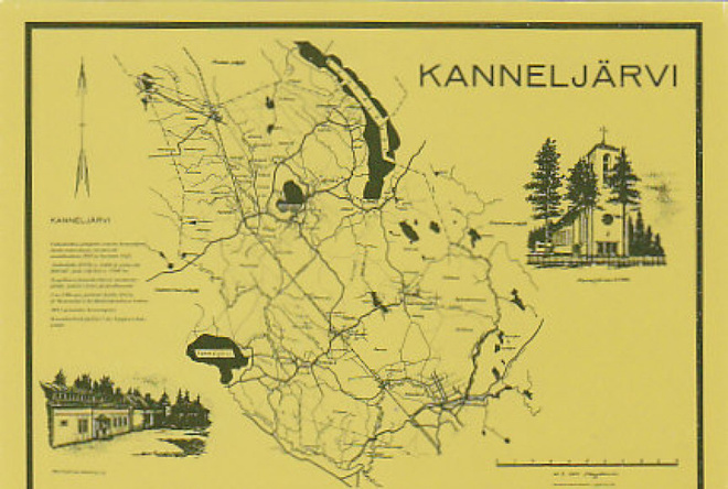 Kanneljärvi  karttakortti   p213