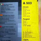Citroen, Peugeot Raitisilmasuodatin Bosch A503 - pikkukuva 2