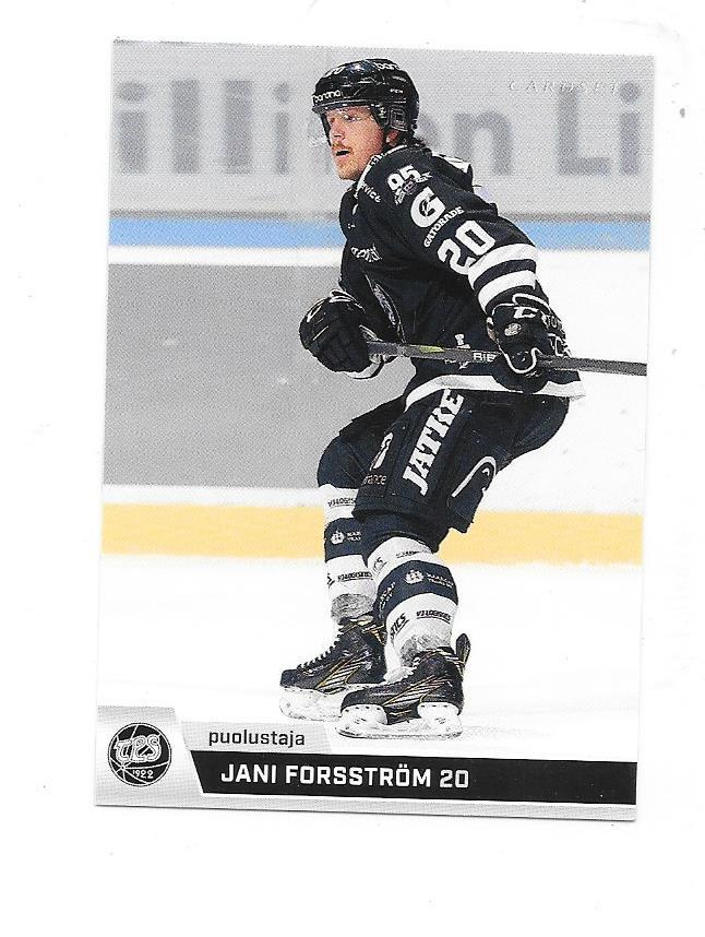 2018-19 CardSet #158 Jani Forsström TPS