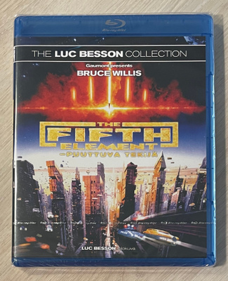 Luc Besson: THE FIFTH ELEMENT (1997) Bruce Willis (UUSI)