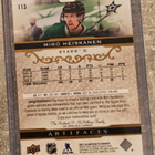 Miro Heiskanen 2021-22 Artifacts Gold Dual Patch /199 - pikkukuva 2