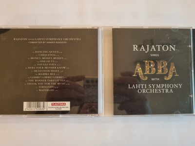 RAJATON SINGS ABBA WITH LAHTI SYMPHONY ORCHESTRA CD