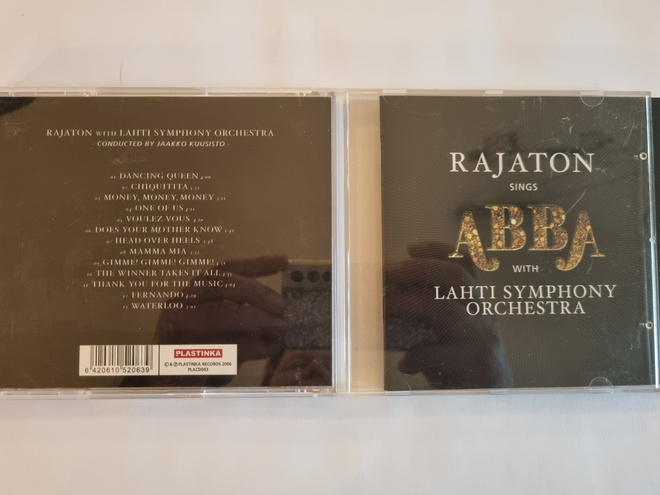 RAJATON SINGS ABBA WITH LAHTI SYMPHONY ORCHESTRA CD
