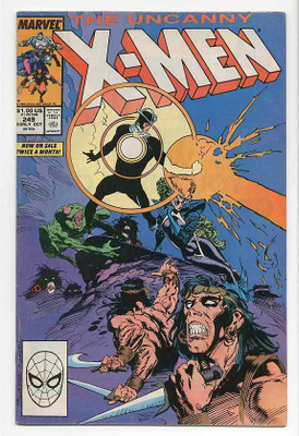 The Uncanny X-Men #249 (Marvel, October 1989)  