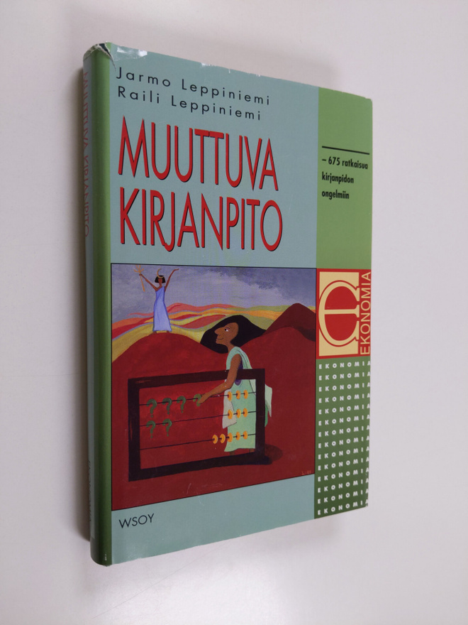 Jarmo Leppiniemi : Muuttuva kirjanpito : 675 ratkaisua ki...