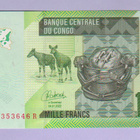 Kongo Congo DR 1000 Francs v.2022 UNC P-101 - pikkukuva 1