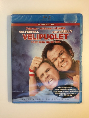 Velipuolet (Blu-ray) Will Ferrell ja John C Reilly 2008 UUSI