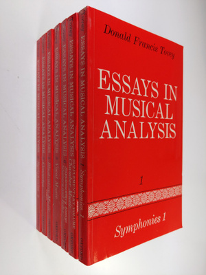 Donald Tovey : Essays in musical analysis 1-6 + supplemen...