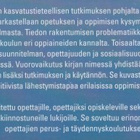 Marja-Liisa Julkunen (toim.): Opetus, oppiminen, vuorovaikut - pikkukuva 3