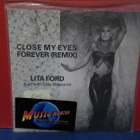 Lita Ford - Close My Eyes Forever EX+/EX+ 7" SINGLE - pikkukuva 1