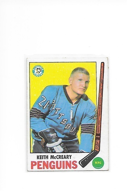 1969-70 Topps #114 Keith McCreary Pittsburgh Penguins
