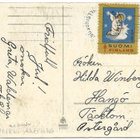 Tub Joulumerkki 1947 Enkeli II kortilla - pikkukuva 1