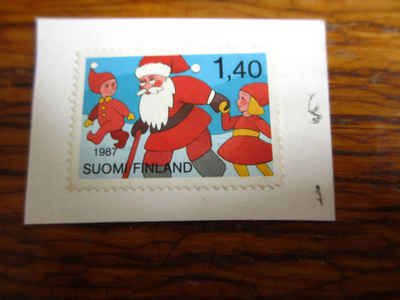 suomi pm leike 1,40 1987 joulu ohileima