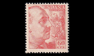Espanja 850C * Franco 60 C (12¾:13¼) (1938)