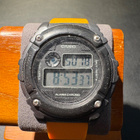 Casio W-216H – digitaalinen rannekello, 5 BAR, oranssi ranne - pikkukuva 1