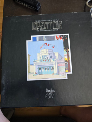 Led Zeppelin: The Song Remains The Same 4Lp HARVINAISUUS!