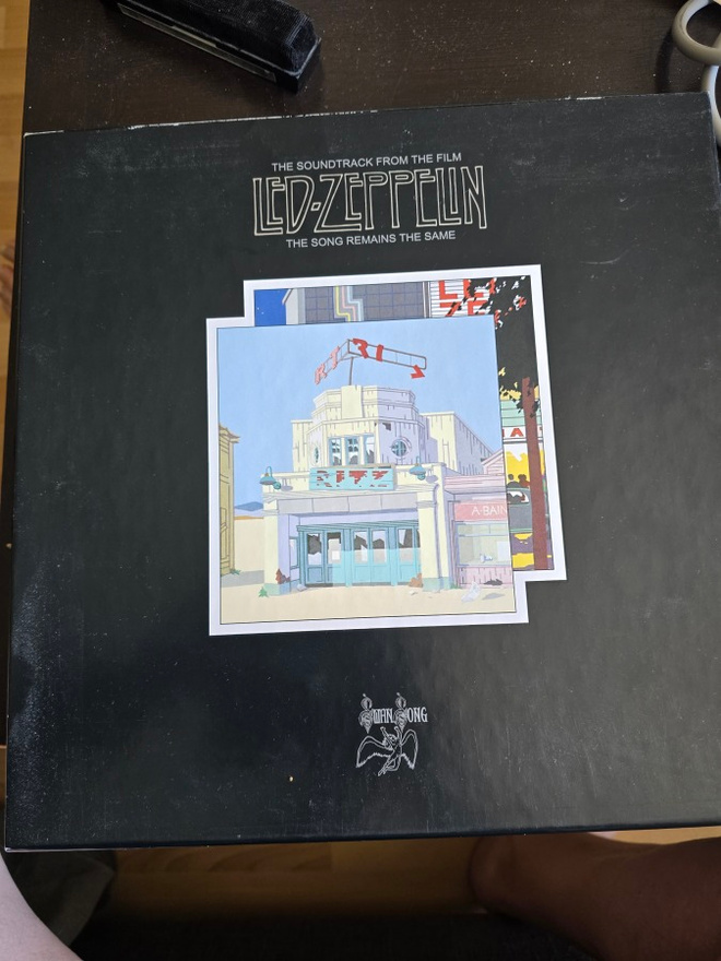 Led Zeppelin: The Song Remains The Same 4Lp HARVINAISUUS!