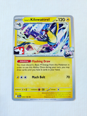 Iono's Kilowattrel - Prize Pack Series 8