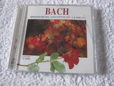 J.S. BACH (CD) BRANDENBURG CONCERTOS NO. !, 2 AND 6