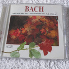 J.S. BACH (CD) BRANDENBURG CONCERTOS NO. !, 2 AND 6 - pikkukuva 1