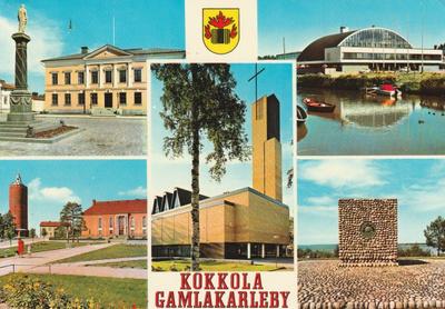 KIRKKOKORTTI - KOKKOLAN KIRKKO - 2