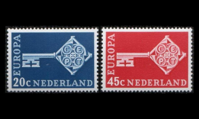Alankomaat 899-900 ** Europa (1968)