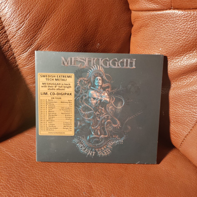 MESHUGGAH -the violent sleep of reason CD.