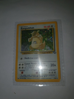 Kangaskhan (JU 5) Jungle - Singles RARE HOLOGRAPHIC card