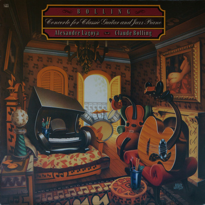 Bolling/Lagoya - Concerto For Classic Guitar And Jazz Piano