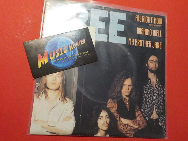 FREE - ALL RIGHT NOW M-/EX- 7'' EP