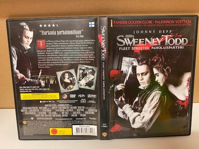 Sweeney Todd DVD