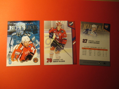 CARDSET 2014-15 kortit alk. 0,15 € /kpl + erikoiskortteja