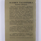 Eino Jutikkala : Suomen talonpoika kautta aikojen - pikkukuva 2