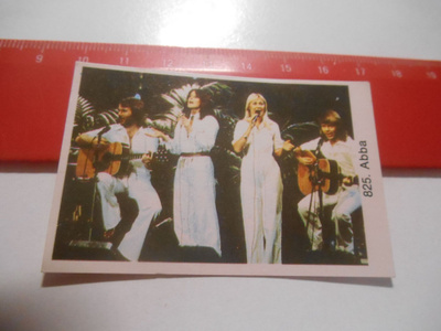 K11. Nya Popbilder purkkakuva # 825 ABBA